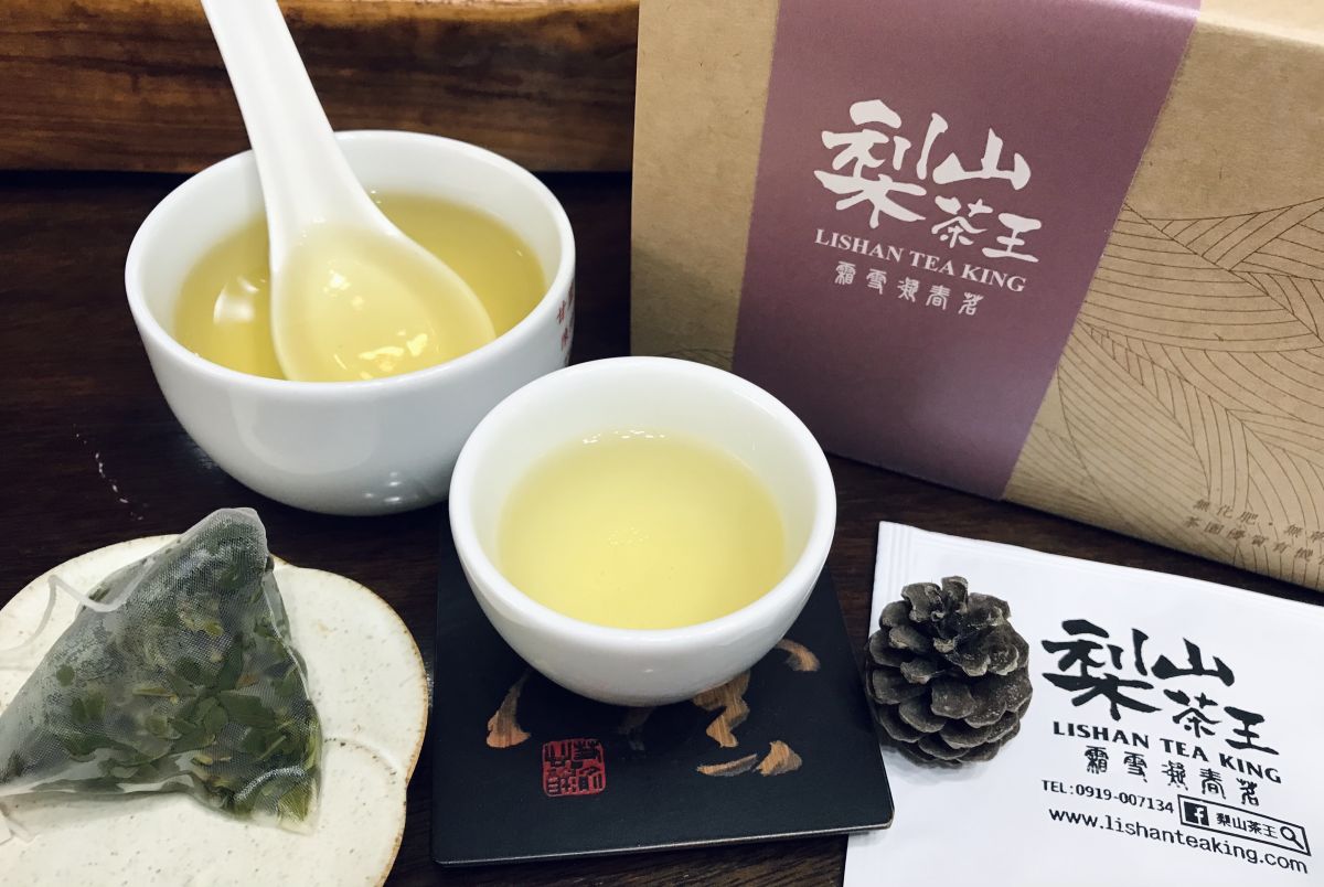 幸福上市!福壽天池 霜雪凝春茗 1盒/原葉立體茶包25入